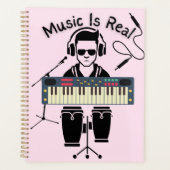 Muziek is echt planner (Voorkant)