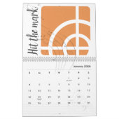 Muziek is het leven - muzikale symbolen kalender (Jan 2026)