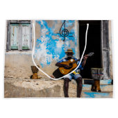 Muziek is het medicijn van de geest groot cadeauzakje (Voorkant)