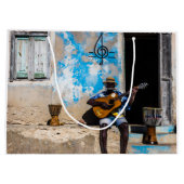 Muziek is het medicijn van de geest groot cadeauzakje (Achterkant)