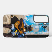 Muziek is het medicijn van de geest samsung galaxy hoesje (Achterkant horizontaal)