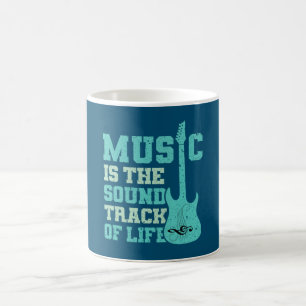 Muziek is het Soundtrack van het Leven Koffiemok