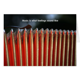 Muziek is hoe gevoelens klinken