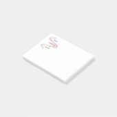 Muziek is hoe Gevoelens Klinken Inspirerend Post-it® Notes (Schuin)