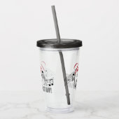 Muziek is iets moois acryl drinkbeker (Links)