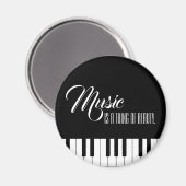 Muziek is iets moois magneet (Voorkant / Achterkant)