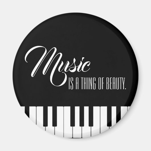 Muziek is iets moois magneet (Voorkant)