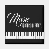 Muziek is iets moois magneet (Voorkant)