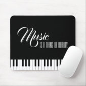 Muziek is iets moois muismat (Met muis)