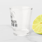 Muziek is iets moois shot glas (Rechts)