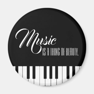 Muziek is iets van schoonheid magneet