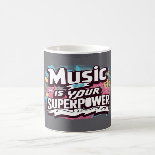 Muziek is je Superpower Koffiemok (Center)