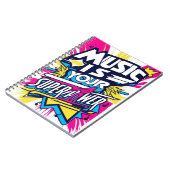 Muziek is je Superpower optie 2 Notitieboek (Linkerzijde)