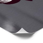 Muziek is je Superpower optie 2 Perfect Poster (Hoek)