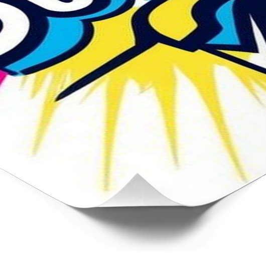 Muziek is je Superpower Perfect Poster (Hoek)