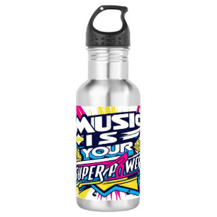 Muziek Is Jouw Superkracht 2 Waterfles