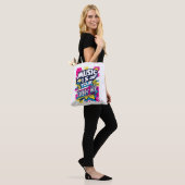 Muziek Is Jouw Superkracht Tote Bag (Op model)