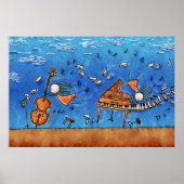 Muziek is kracht poster (Voorkant)