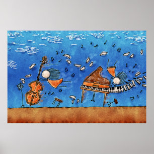 Muziek is kracht poster