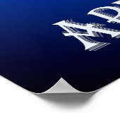 Muziek is kunst poster (Hoek)