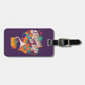 Muziek is leven bagagelabel (Voorkant horizontaal)