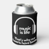 Muziek is Leven Blikjeskoeler (Blikje Voorkant)