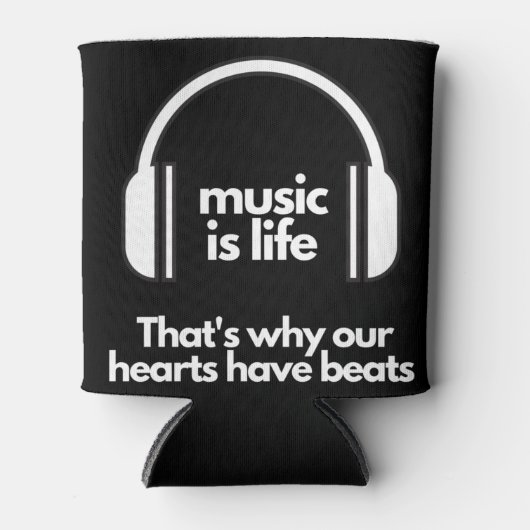 Muziek is Leven Blikjeskoeler (Voorkant)