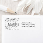 Muziek is leven etiket (Insitu)