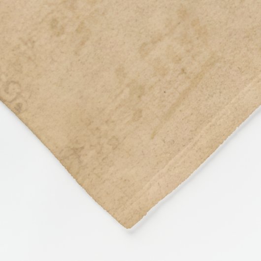 Muziek is leven fleece deken (Hoek)