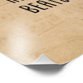 Muziek is leven foto afdruk (Hoek)