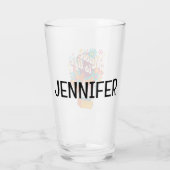 Muziek is leven glas (Achterkant)
