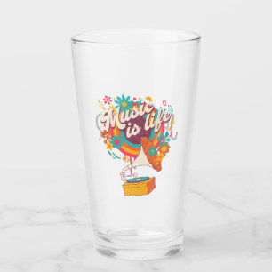 Muziek is leven glas
