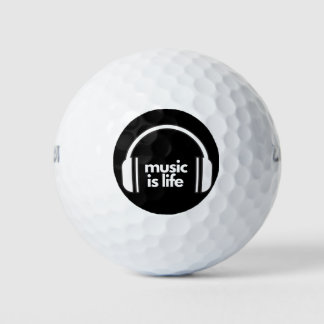 Muziek is Leven Golfbal Golfballen
