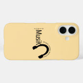 Muziek is leven - iphone hoosje voor muziekliefheb Case-Mate iPhone case (Achterkant (horizontaal))