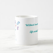 Muziek is leven koffiemok (Center)