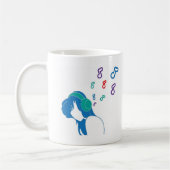 Muziek is leven koffiemok (Links)