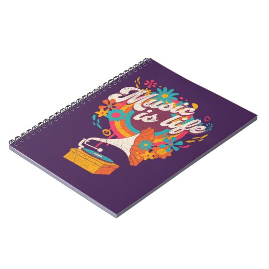 Muziek is leven notitieboek (Linkerzijde)