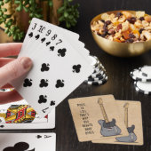 Muziek is leven pokerkaarten (Insitu)