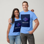 Muziek is leven t-shirt (Unisex)