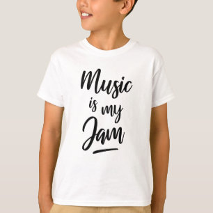 Muziek is leven t-shirt