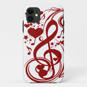 Muziek is liefde_ iPhone 11 hoesje