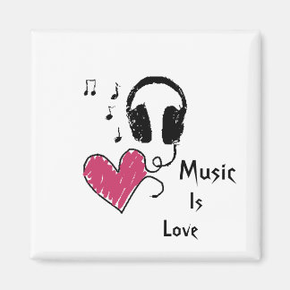Muziek is liefde magneet