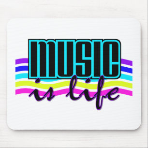Muziek is Life mousepad Muismat