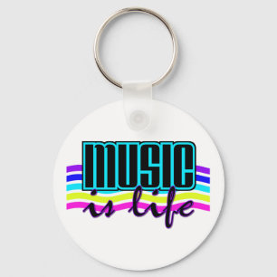 Muziek is Life sleutelhanger