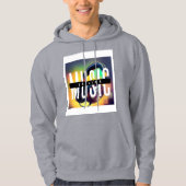 Muziek is Life Sweatshirts Hoodie (Voorkant)