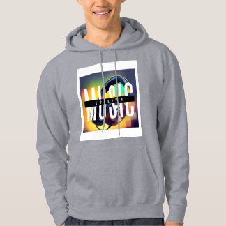 Muziek is Life Sweatshirts Hoodie