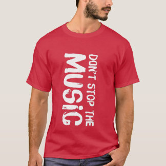 Muziek is lifei love muziek t-shirt