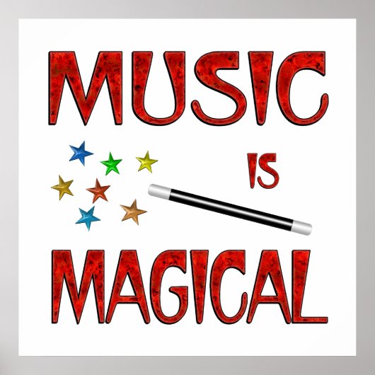 Muziek is Magisch Poster (Voorkant)
