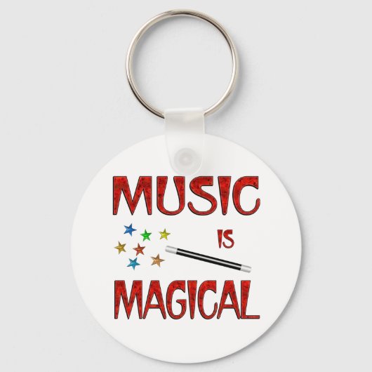 Muziek is Magisch Sleutelhanger (Voorkant)