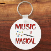Muziek is Magisch Sleutelhanger (Voorkant)